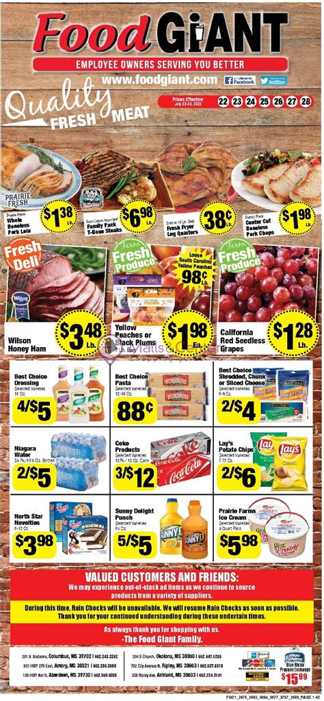 Are you tired of spending a fortune on groceries every week? Look no further than WinCo Foods Weekly Ad Flyer to help you save big on your grocery bill. WinCo Foods is known for it...